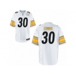 Youth Nike Pittsburgh Steelers #30 James Conner White NFL Jersey