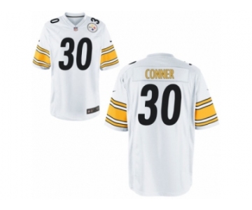 Youth Nike Pittsburgh Steelers #30 James Conner White NFL Jersey