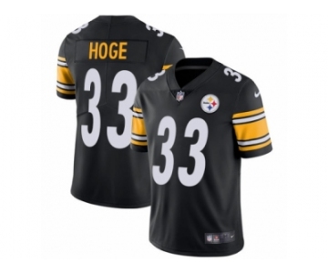 Youth Nike Pittsburgh Steelers #33 Merril Hoge Vapor Untouchable Limited Black Team Color NFL Jersey