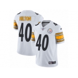 Youth Nike Pittsburgh Steelers #40 Mike Hilton White Vapor Untouchable Limited Player NFL Jersey