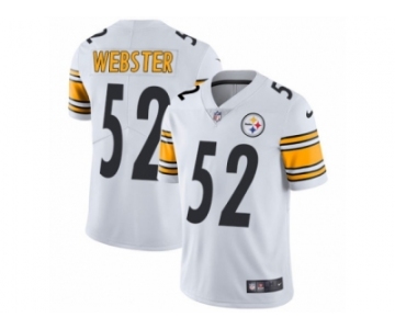 Youth Nike Pittsburgh Steelers #52 Mike Webster Vapor Untouchable Limited White NFL Jersey