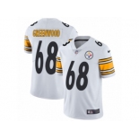 Youth Nike Pittsburgh Steelers #68 L.C. Greenwood Vapor Untouchable Limited White NFL Jersey