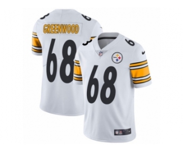 Youth Nike Pittsburgh Steelers #68 L.C. Greenwood Vapor Untouchable Limited White NFL Jersey