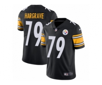 Youth Nike Pittsburgh Steelers #79 Javon Hargrave Vapor Untouchable Limited Black Team Color NFL Jersey