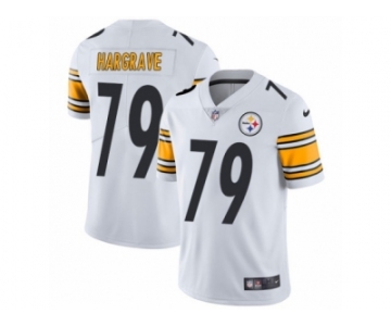 Youth Nike Pittsburgh Steelers #79 Javon Hargrave Vapor Untouchable Limited White NFL Jersey