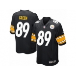 Youth Nike Pittsburgh Steelers #89 Ladarius Green Game Black Team Color NFL Jersey