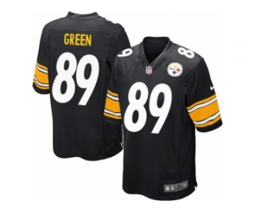 Youth Nike Pittsburgh Steelers #89 Ladarius Green Game Black Team Color NFL Jersey