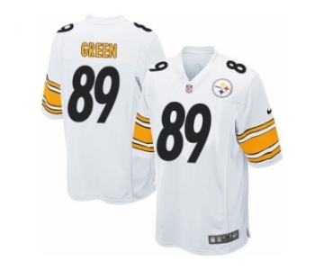 Youth Nike Pittsburgh Steelers #89 Ladarius Green Game White NFL Jersey