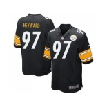 Youth Nike Pittsburgh Steelers #97 Cameron Heyward Black jerseys