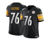 Youth Pittsburgh Steelers #76 Troy Fautanu Black 2024 Draft F.U.S.E. Vapor Untouchable Limited Football Stitched Jersey