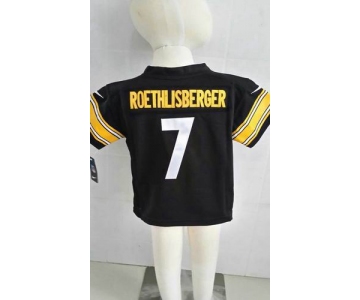 nike kids nfl jerseys pittsburgh steelers #7 roethlisberger black[nike]