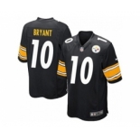 nike youth nfl jerseys pittsburgh steelers #10 bryant black[nike]