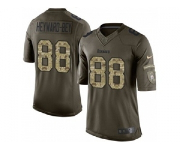 nike youth nfl jerseys pittsburgh steelers #88 heyward-bey army green[nike Limited Salute To Service][heyward-bey]