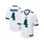 Men Nike Philadelphia Eagles #4 Jake Elliott Game White NFL Jersey