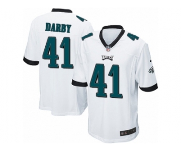 Men Nike Philadelphia Eagles #41 Ronald Darby Game White NFL Jersey