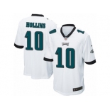 Men's Nike Philadelphia Eagles #10 Mack Hollins Game White NFL Jersey