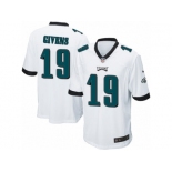 Men's Nike Philadelphia Eagles #19 Chris Givens Game White NFL Jersey