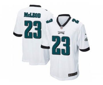 Men's Nike Philadelphia Eagles #23 Rodney McLeod Game White NFL Jersey