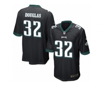 Men's Nike Philadelphia Eagles #32 Rasul Douglas Game Black Alternate NFL Jersey