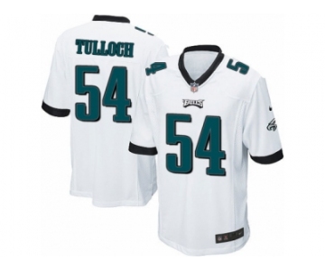 Men's Nike Philadelphia Eagles #54 Stephen Tulloch Game White NFL Jersey