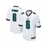 Men's Nike Philadelphia Eagles #6 Caleb Sturgis Game White NFL Jersey