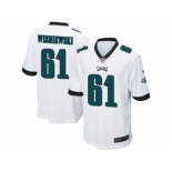 Men's Nike Philadelphia Eagles #61 Stefen Wisniewski Game White NFL Jersey