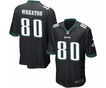 Men's Nike Philadelphia Eagles #80 Markus Wheaton Game Black Alternate NFL Jersey