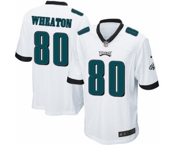 Men's Nike Philadelphia Eagles #80 Markus Wheaton Game White NFL Jersey