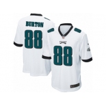 Men's Nike Philadelphia Eagles #88 Trey Burton Game White NFL Jersey