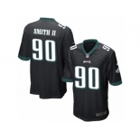 Men's Nike Philadelphia Eagles #90 Marcus Smith II Game Black Alternate NFL Jersey