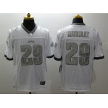 Nike Philadelphia Eagles #29 DeMarco Murray Platinum White Jerseys[Game]