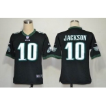 nike nfl jerseys philadelphia eagles #10 desean jackson black[game]