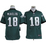 nike nfl jerseys philadelphia eagles #18 jeremy maclin green[game]