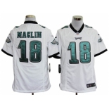 nike nfl jerseys philadelphia eagles #18 jeremy maclin white[game]