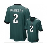 nike nfl jerseys philadelphia eagles #2 barkley green[game]