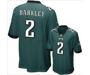 nike nfl jerseys philadelphia eagles #2 barkley green[game]