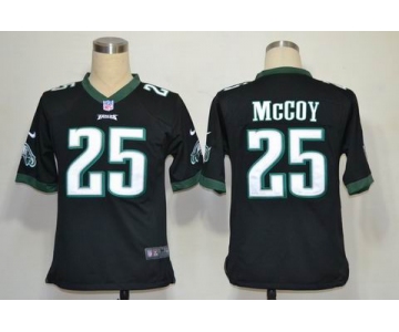 nike nfl jerseys philadelphia eagles #25 lesean mccoy black[game]