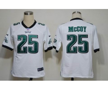 nike nfl jerseys philadelphia eagles #25 lesean mccoy white[game]