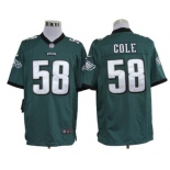 nike nfl jerseys philadelphia eagles #58 cole green Game Jerseys