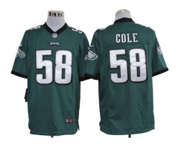 nike nfl jerseys philadelphia eagles #58 cole green Game Jerseys