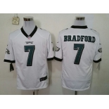 nike nfl jerseys philadelphia eagles #7 bradford white[game][bradford]