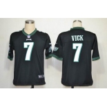 nike nfl jerseys philadelphia eagles #7 michael vick black[game]