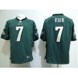 nike nfl jerseys philadelphia eagles #7 vick green[game]