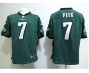 nike nfl jerseys philadelphia eagles #7 vick green[game]