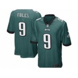 nike nfl jerseys philadelphia eagles #9 foles green[game]