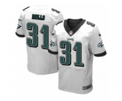 Men Nike Philadelphia Eagles #31 Jalen Mills Elite White NFL Jersey