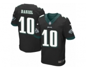 Men's Nike Philadelphia Eagles #10 Chase Daniel Elite Black Alternate NFL Jersey