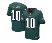 Men's Nike Philadelphia Eagles #10 Chase Daniel Elite Midnight Green Team Color NFL Jersey