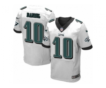 Men's Nike Philadelphia Eagles #10 Chase Daniel Elite White NFL Jersey