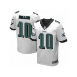 Men's Nike Philadelphia Eagles #10 Mack Hollins Elite White NFL Jersey